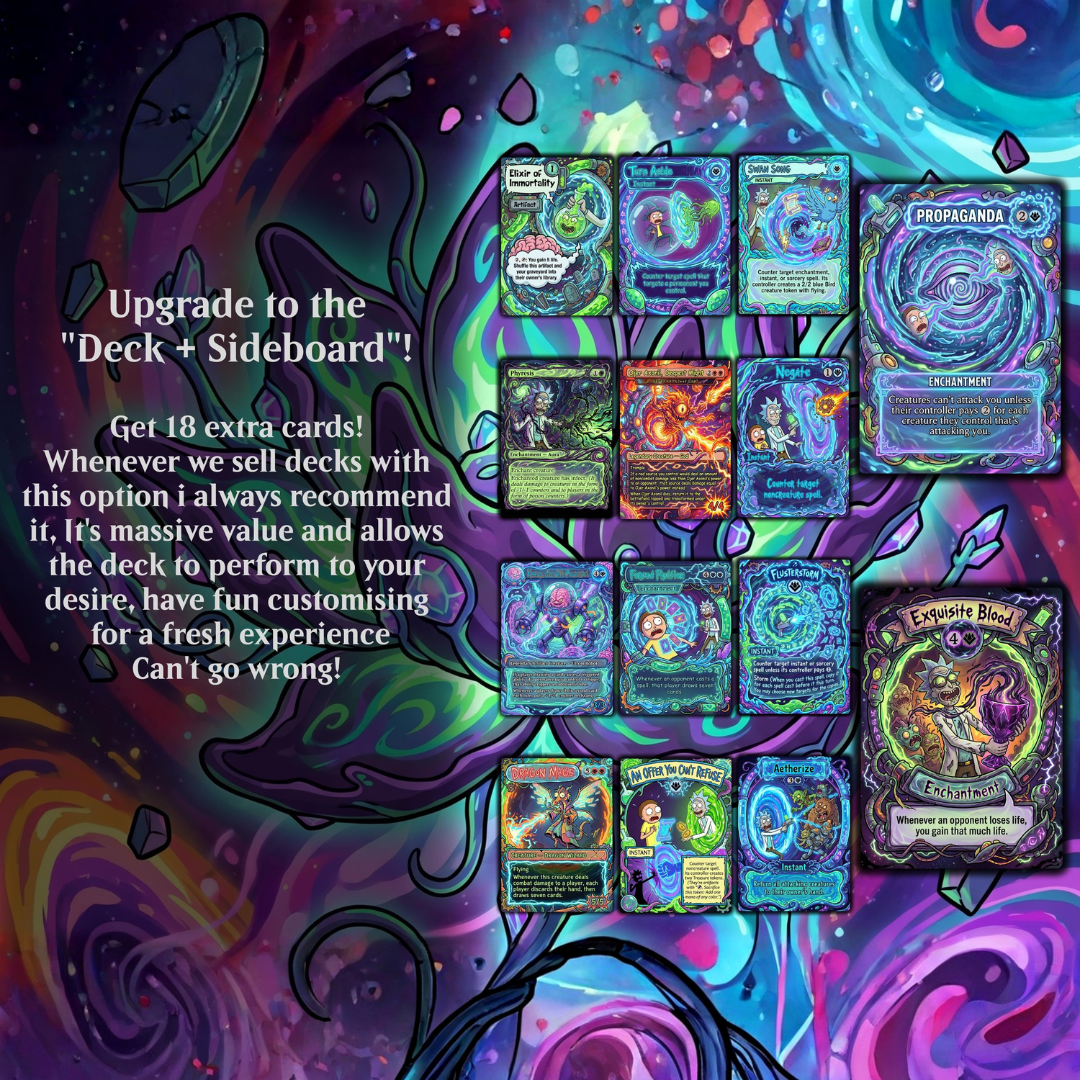 Norin the Wary Ri.ck and Mor.ty Proxy Commander Deck