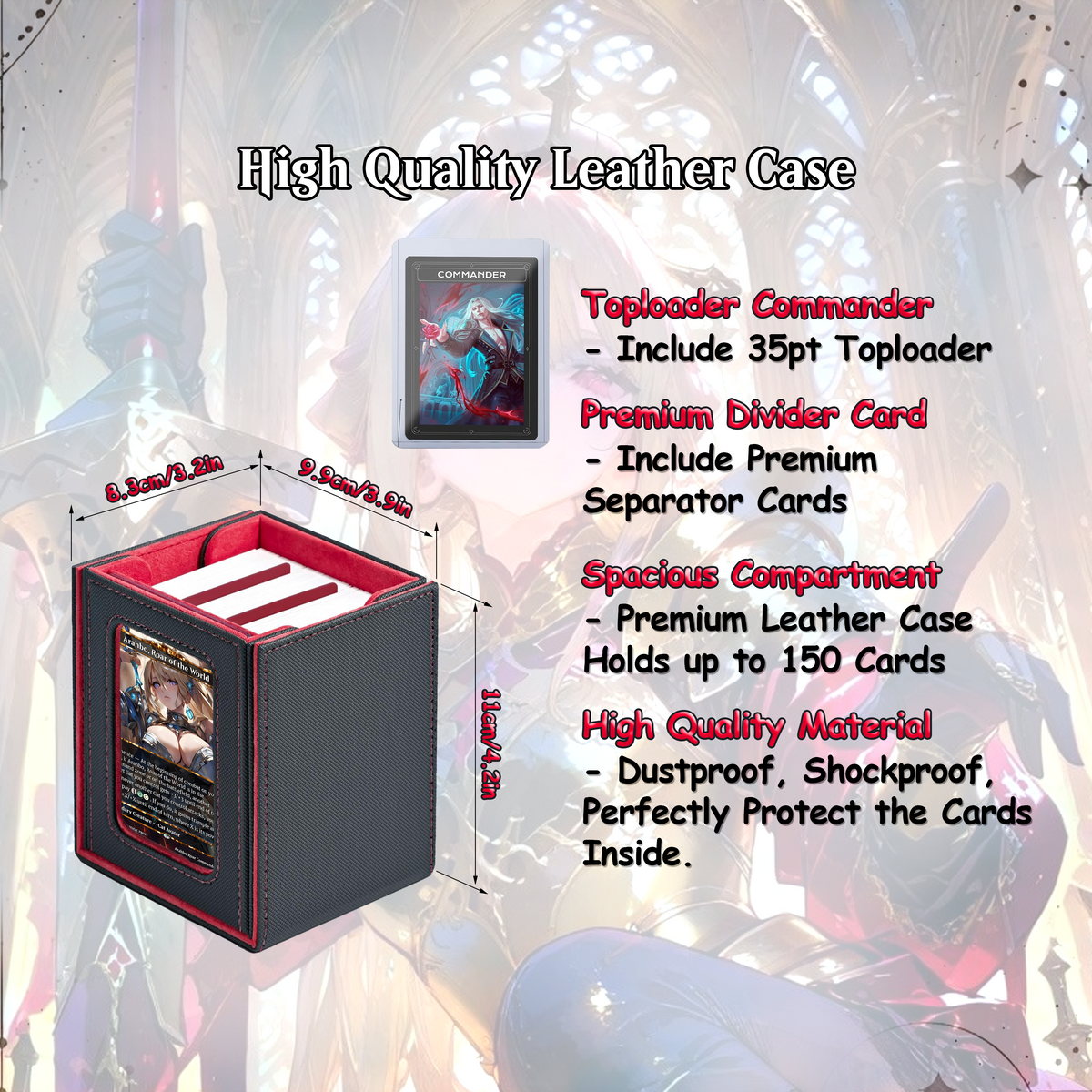Arahbo, Roar of the World Anime Style Waifu Tribal Commander Deck Special Edition Custom Proxy Deck High Quality Cards 108 Cards