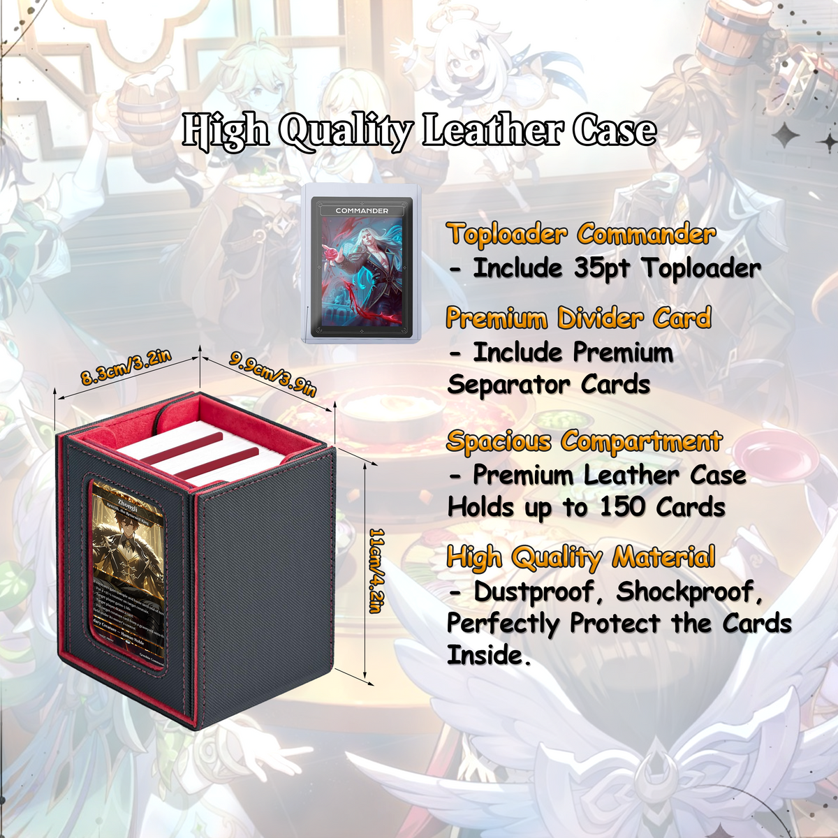 Genshin Impact Inspired MTG Commander Proxy Deck – Kenrith EDH – The Evolution – 100+ Custom Competitive Magic: The Gathering Proxy Cards