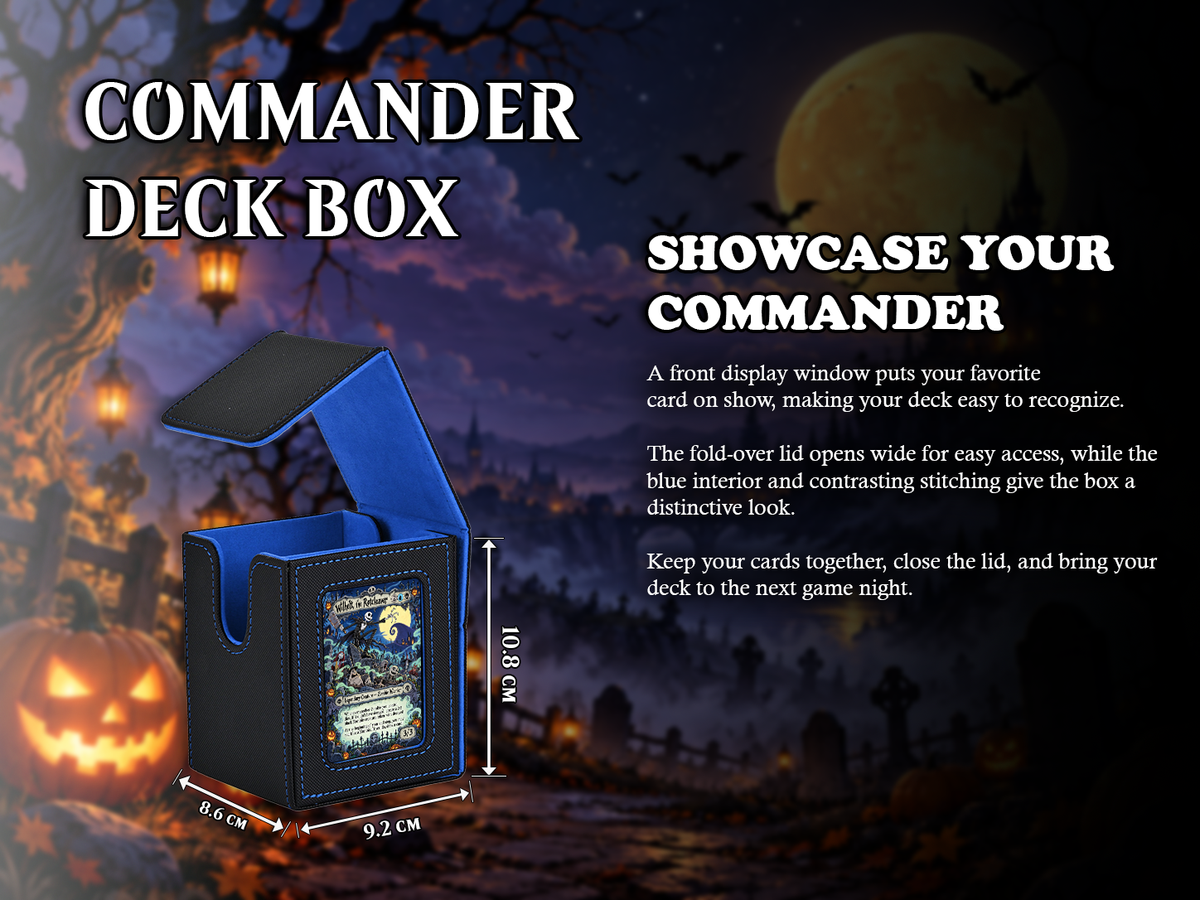 The Nightmare Before Christmas Commander Deck Proxy | Jack Skellington Inspired EDH Deck | Wilhelt Zombie Tribal | 100 Custom Cards