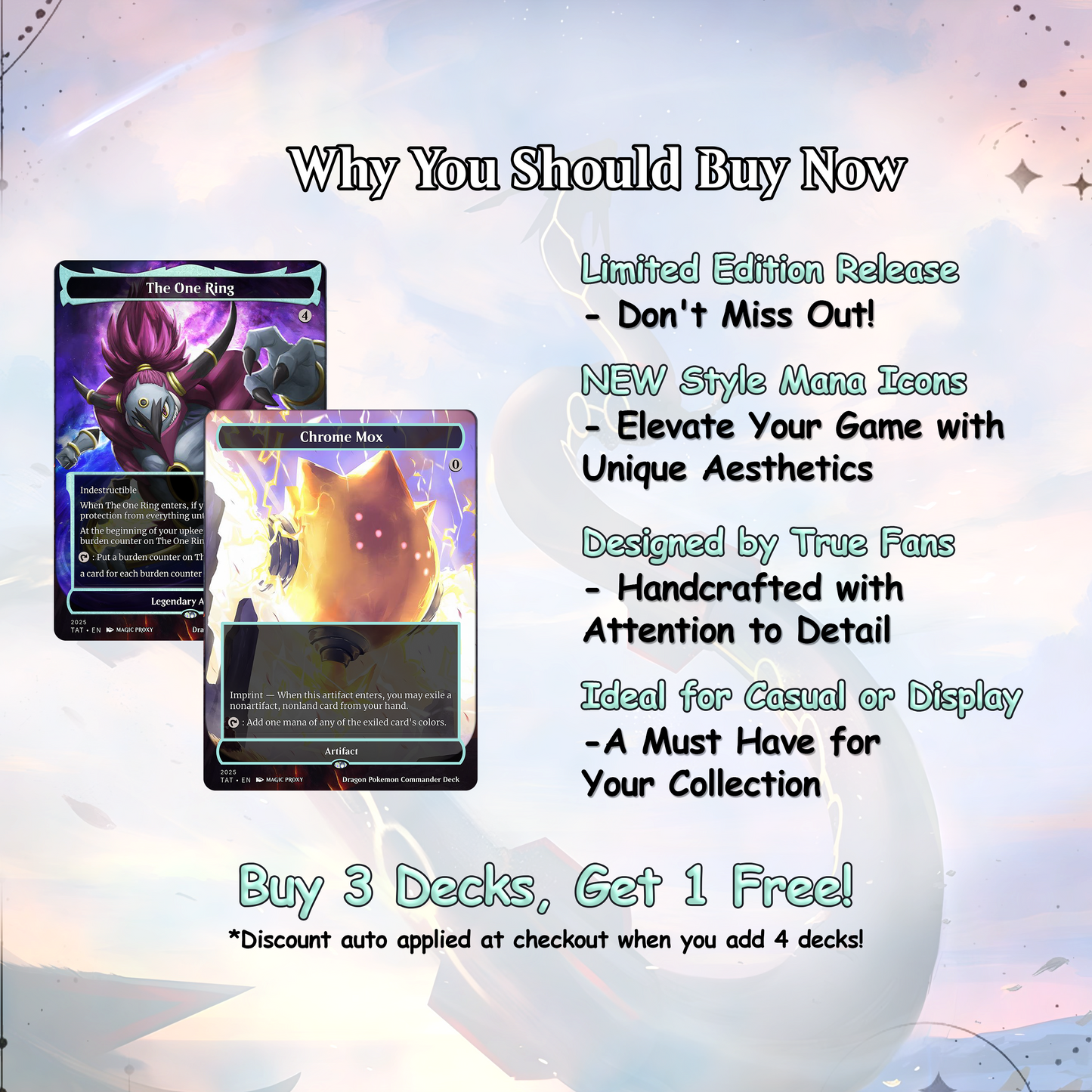 The Ur Dragon MTG Proxy Commander Deck
