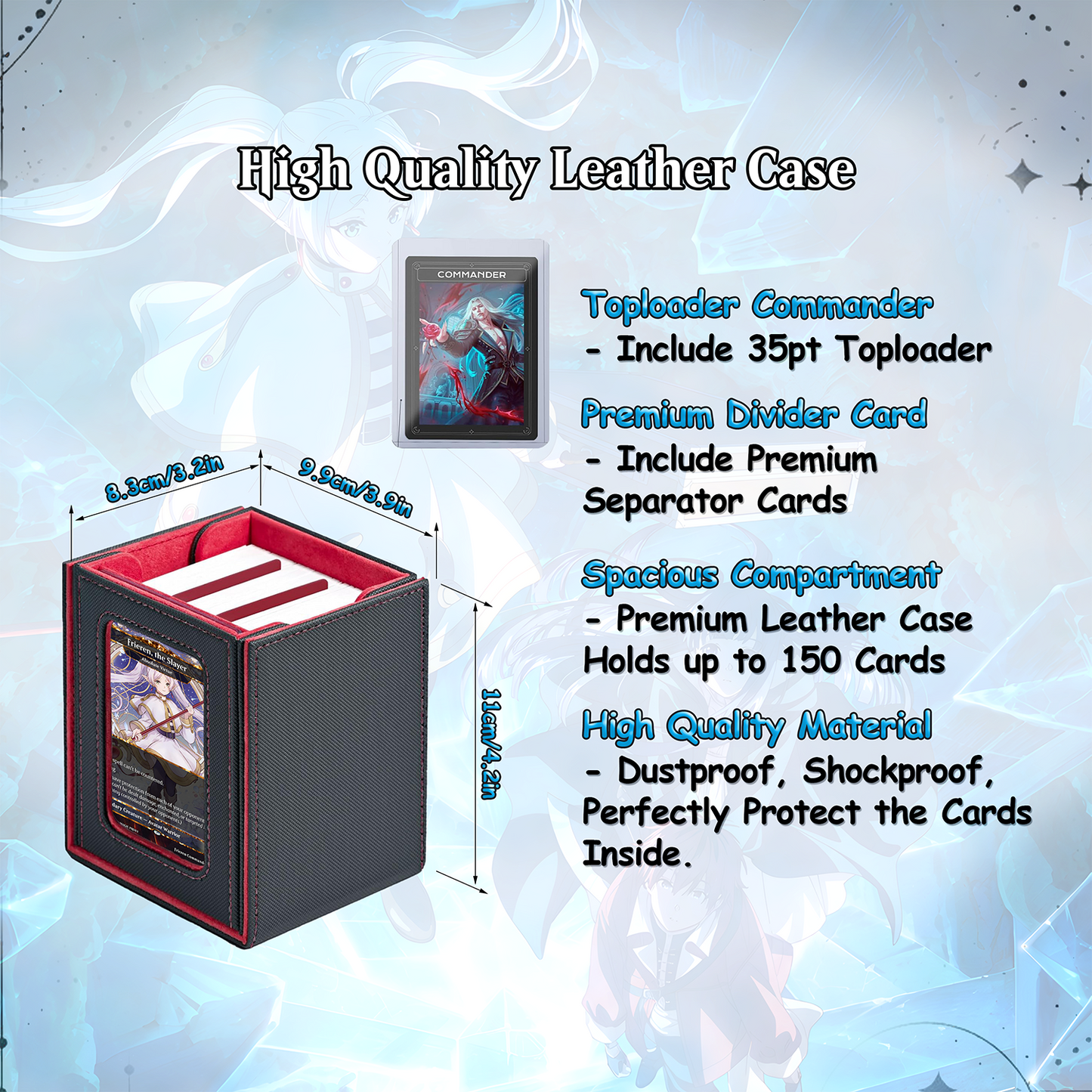 Frieren the Slayer Commander Proxy Deck - Absolute Virtue Pillowfort EDH - Anime Art