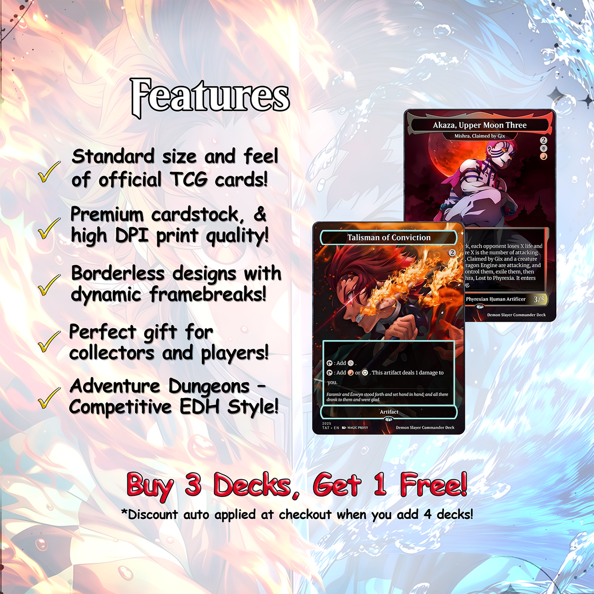 Demon Slayer MTG Commander Deck | Kimetsu no Yaiba EDH