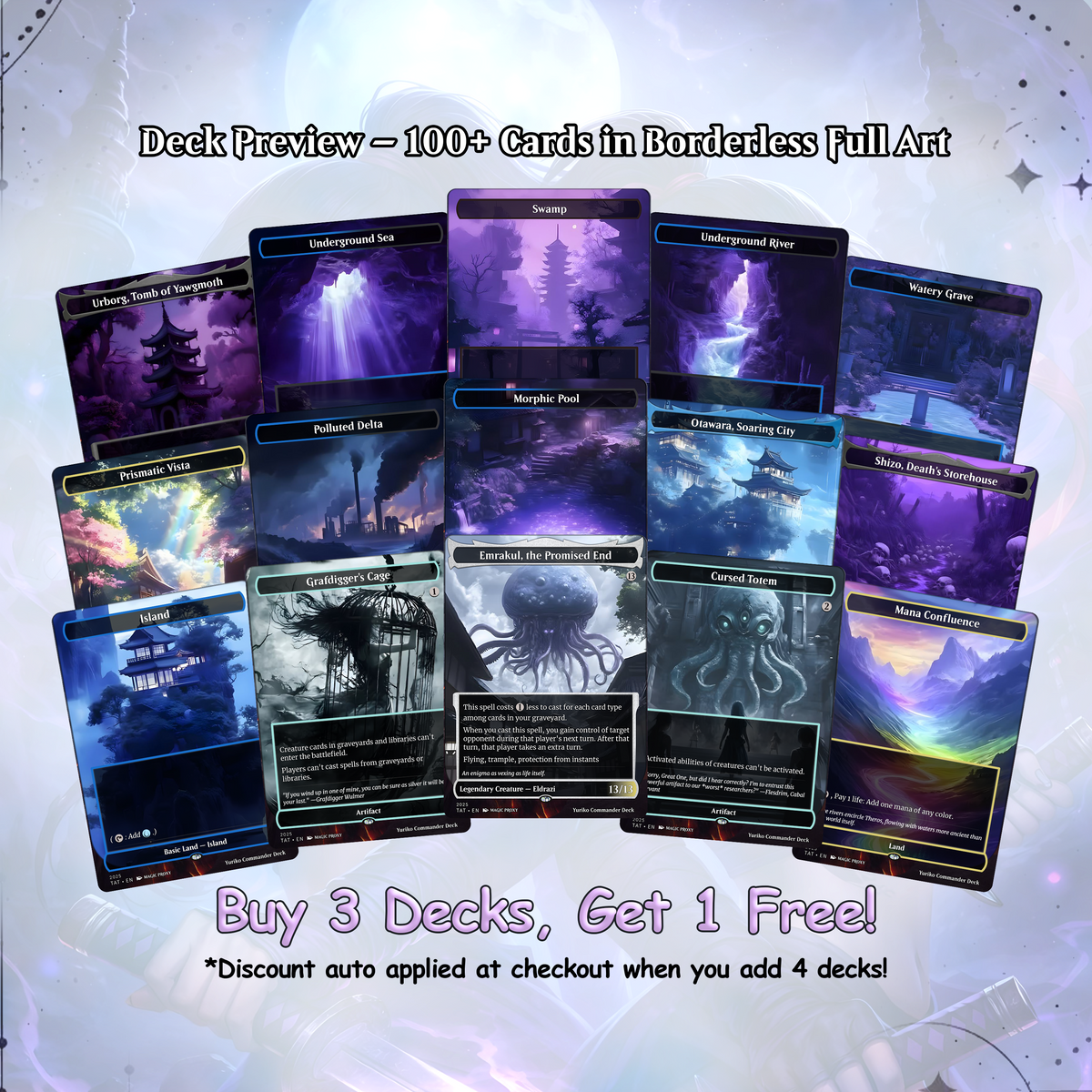 Yuriko Commander Ninja Deck – Custom Cards for Casual Play