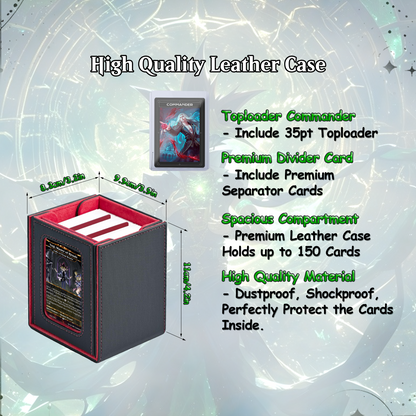 Yu-Gi-Oh MTG EDH Commander Proxy Deck - Dark Magic! - Wizards - 100 Cards, 8 Tokens - Magic - Gathering - Yugioh - Proxies - Orica