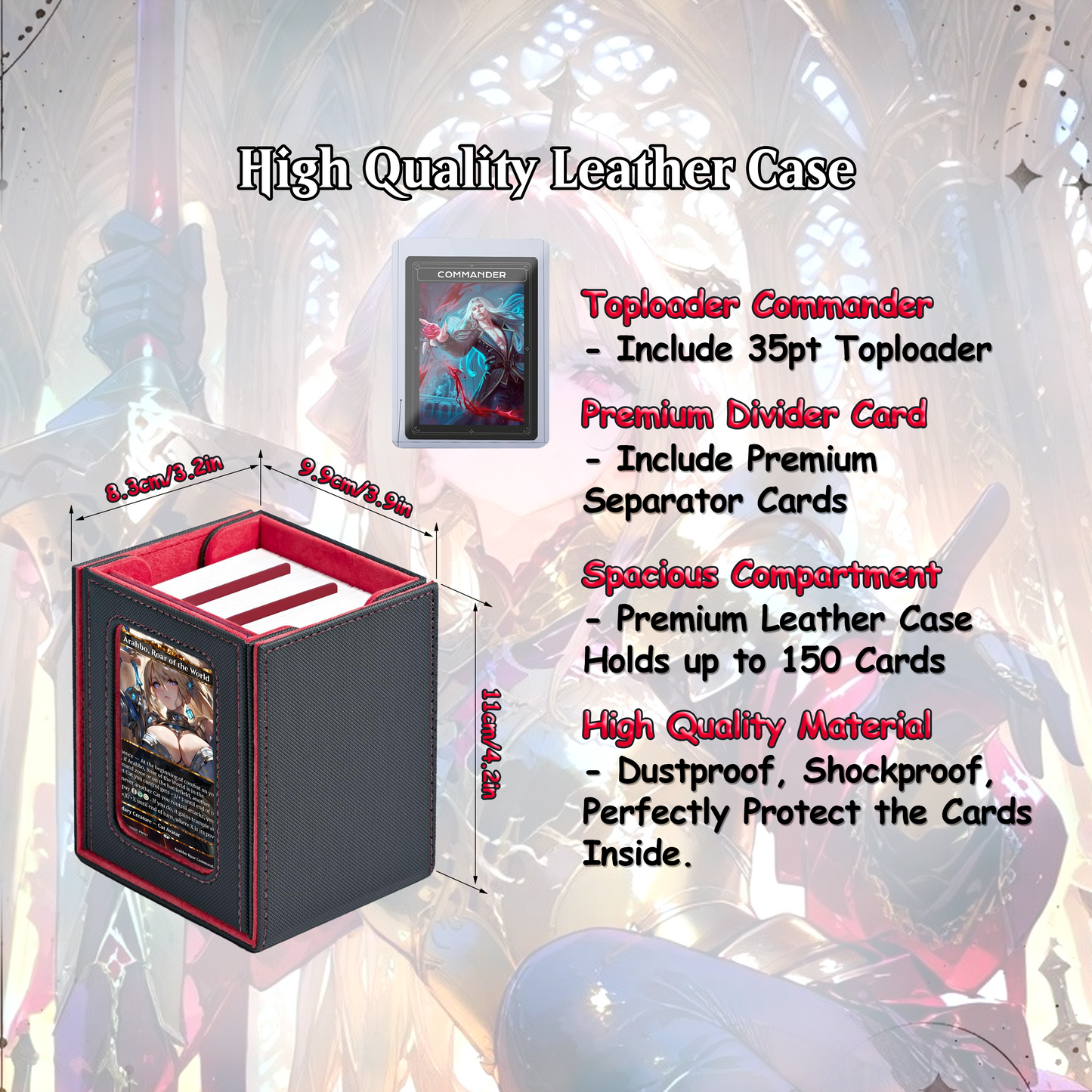 Arahbo, Roar of the World Anime Style Waifu Tribal Commander Deck Special Edition Custom Proxy Deck High Quality Cards 108 Cards