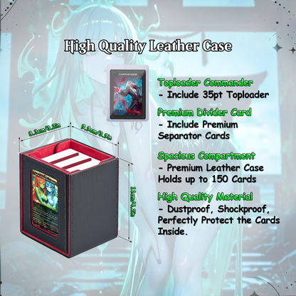 Ooze Tribal / Slime Storm Anime Style Waifu Proxy Commander Deck Special Edition Custom MTG EDH Deck English High Quality Cards