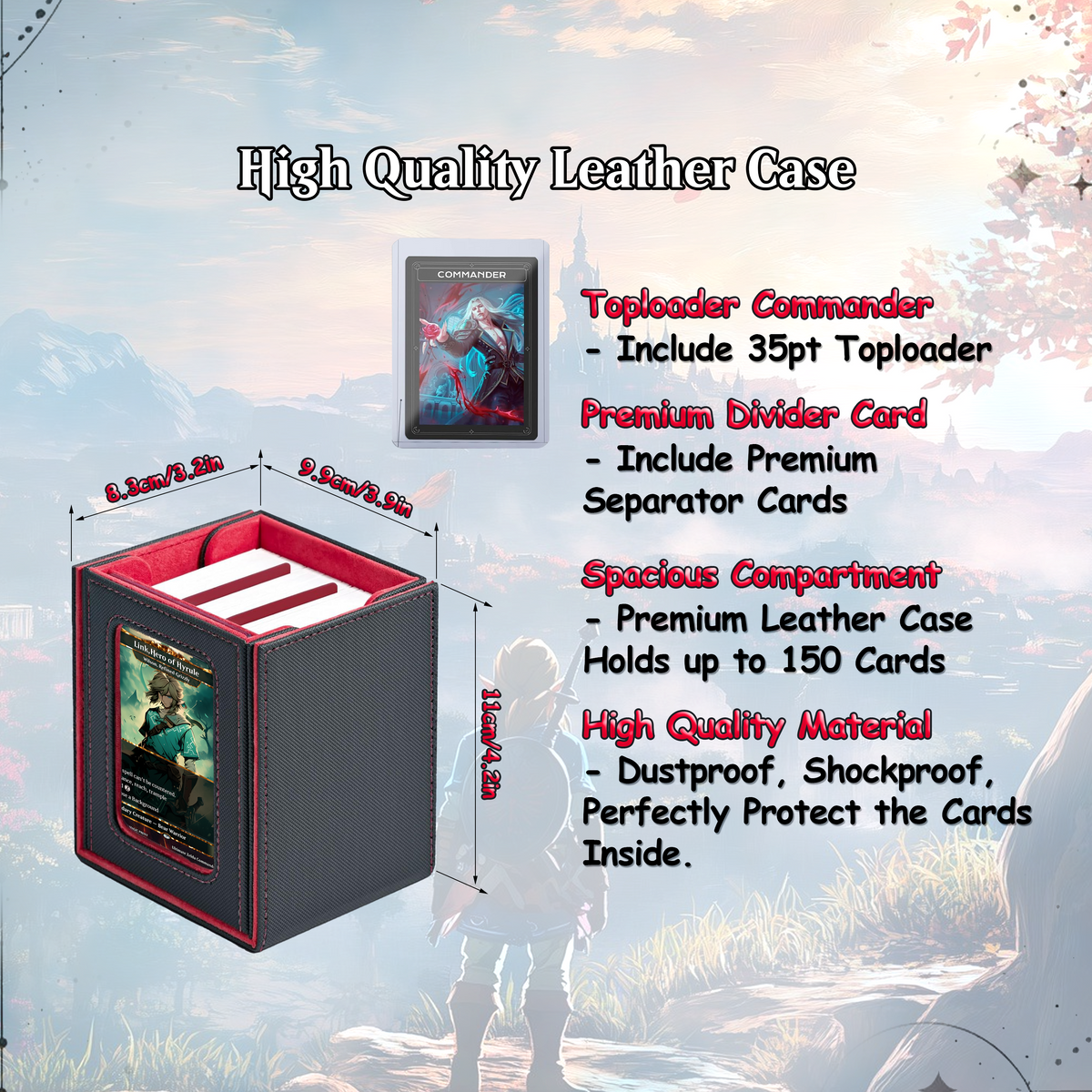 Ultimate Zelda MTG Commander Link & Triforce EDH Proxy Deck