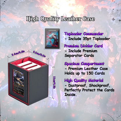 Solo Leveling Commander Deck | Jinwoo Inspired MTG Proxy Deck | Anime Card Collection