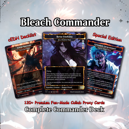 Bleach MTG Deck - Kess EDH | Premium Tainted Kess | Custom Competitive 100 Cards