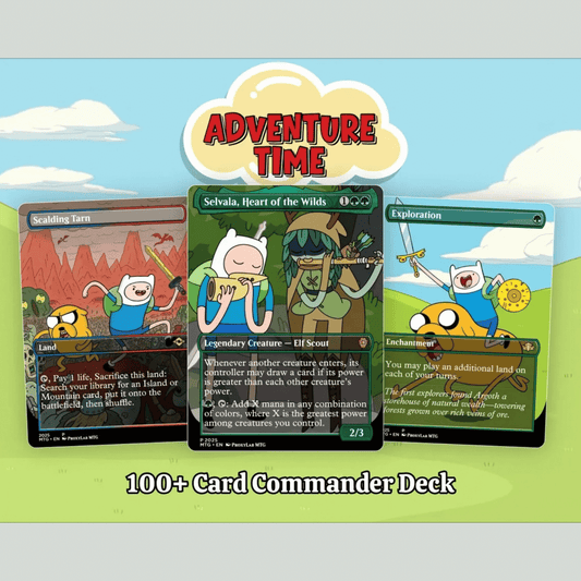 Endless Adventure Theme Deck Proxy 100+ Card Commander Deck | Ready to Play Full Commander Deck | Perfect Gift for Players & Collectors