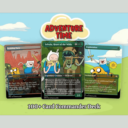 Endless Adventure Theme Deck Proxy 100+ Card Commander Deck | Ready to Play Full Commander Deck | Perfect Gift for Players & Collectors