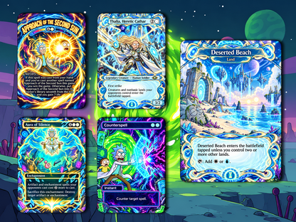 Grand Arbiter Rick and Morty Commander Proxy Deck