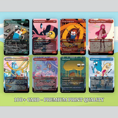 Endless Adventure Theme Deck Proxy 100+ Card Commander Deck | Ready to Play Full Commander Deck | Perfect Gift for Players & Collectors