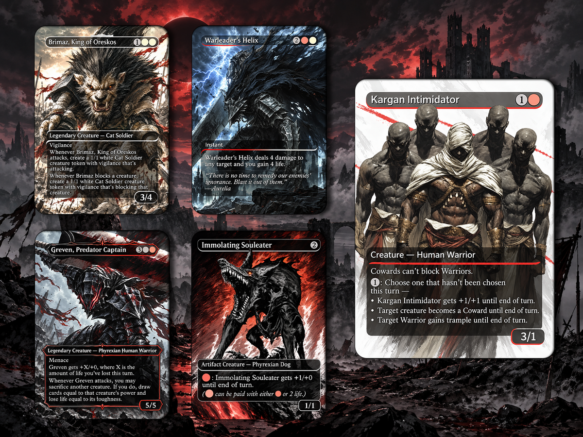 Berserk Commander Deck – Custom Anime Proxy Cards