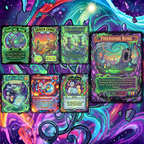 Rick and Morty Theme / Nekusar, the Mindrazer Commander Deck / Premium Paper Proxy Deck / 100 cards + tokens / Wheel Control Theme Bracket 4 EDH Magic Deck