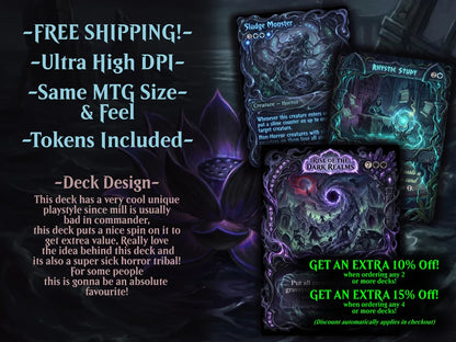 Captain N'ghathrod Horror Tribal Commander Proxy Deck