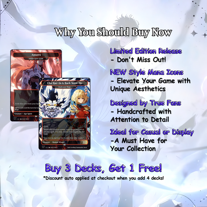 Solo Leveling Commander Deck • Jinwoo Sung Mtg Proxy Deck • Solo Leveling Proxy Card • Custom Mtg Proxies • Mtg Proxy • Mtg Deck Box