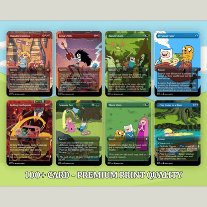 Endless Adventure Theme Deck Proxy 100+ Card Commander Deck | Ready to Play Full Commander Deck | Perfect Gift for Players & Collectors