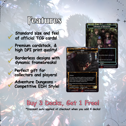Kaalia of the Vast MTG Commander Proxy Deck – cEDH Full Proxy Deck with Tokens – Custom Altered Magic: The Gathering Cards