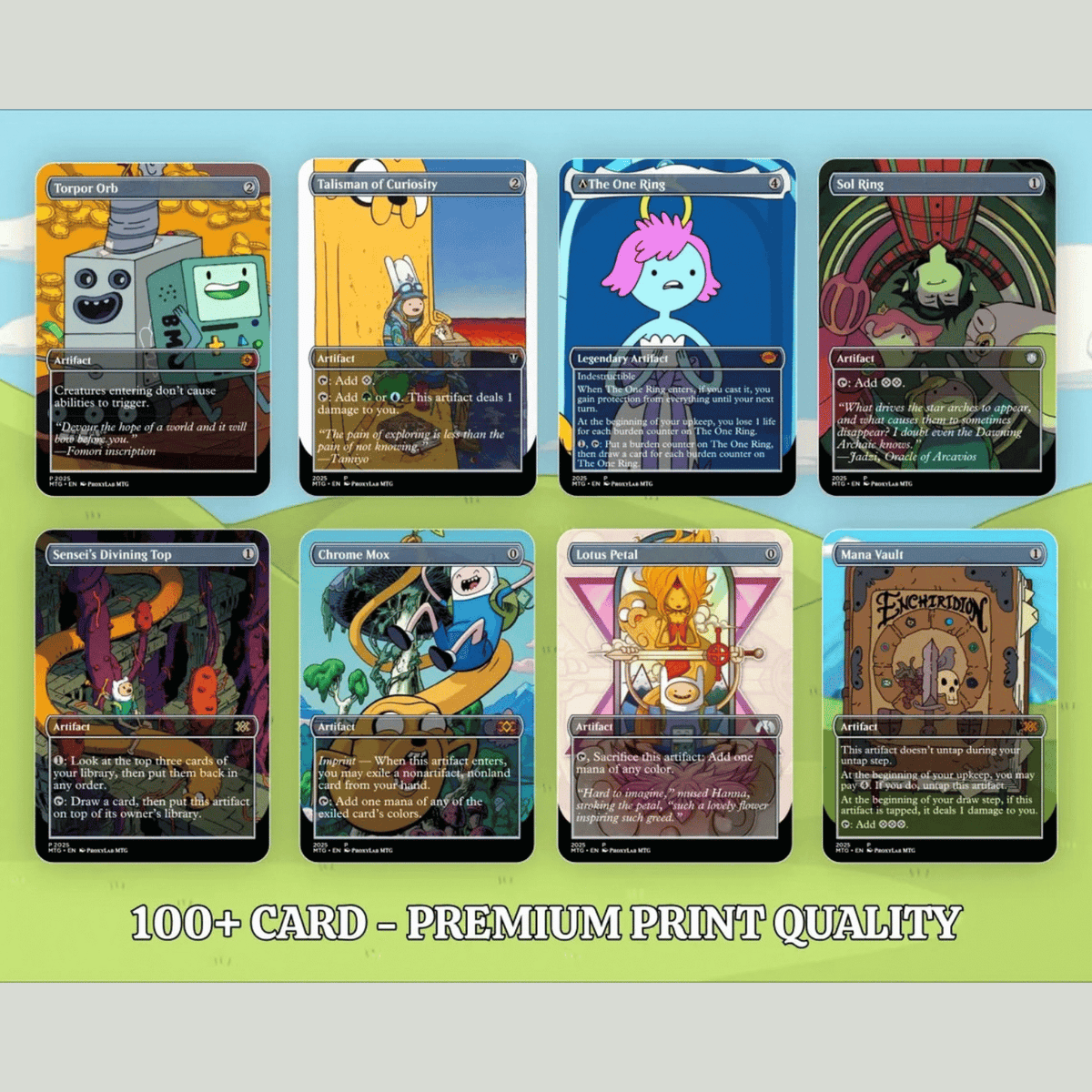 Endless Adventure Theme Deck Proxy 100+ Card Commander Deck | Ready to Play Full Commander Deck | Perfect Gift for Players & Collectors