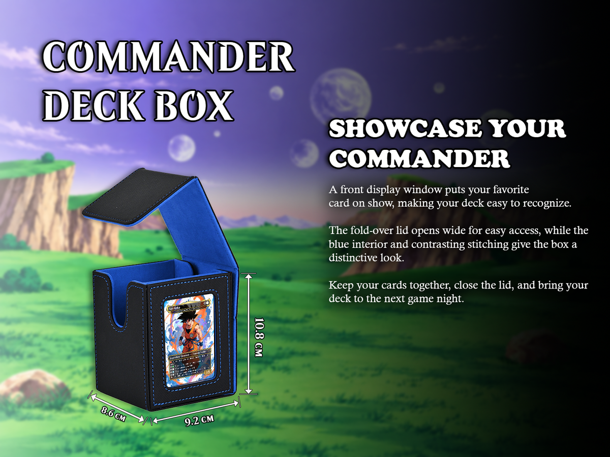 Dragon Ball Commander Deck – 110 Custom Anime Proxy Cards | Son Goku | MTG EDH Deck | Dragon Ball Z Collectible Cards