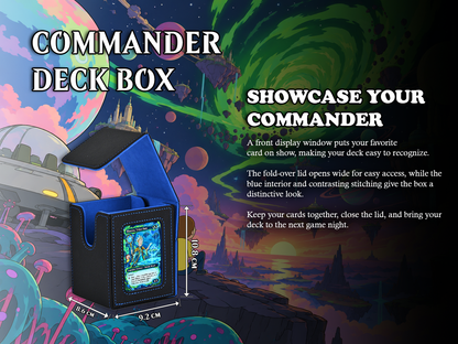 Rick and Morty Commander Deck – Thrasios & Tymna | 100+ Custom Anime Proxy Cards | EDH Deck | Rick Sanchez