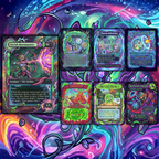 Rick and Morty Theme / Nekusar, the Mindrazer Commander Deck / Premium Paper Proxy Deck / 100 cards + tokens / Wheel Control Theme Bracket 4 EDH Magic Deck
