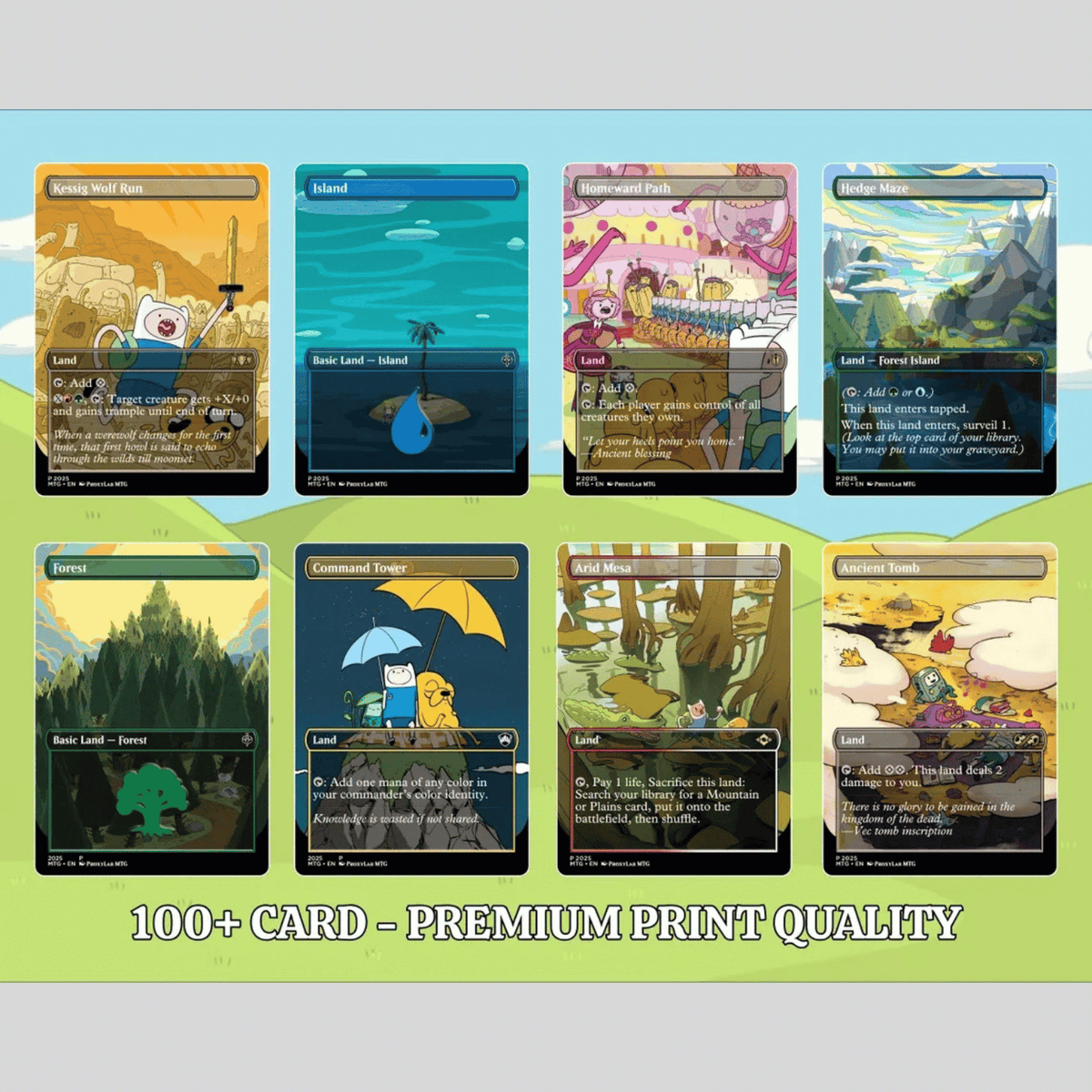 Endless Adventure Theme Deck Proxy 100+ Card Commander Deck | Ready to Play Full Commander Deck | Perfect Gift for Players & Collectors