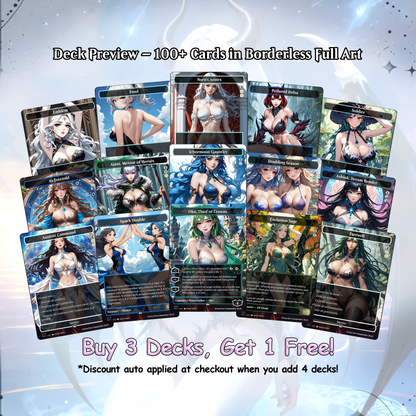 Atraxa SUPERFRIENDS Anime Style Waifu Proxy Commander Deck Custom Proxy MTG EDH English High Quality Cards
