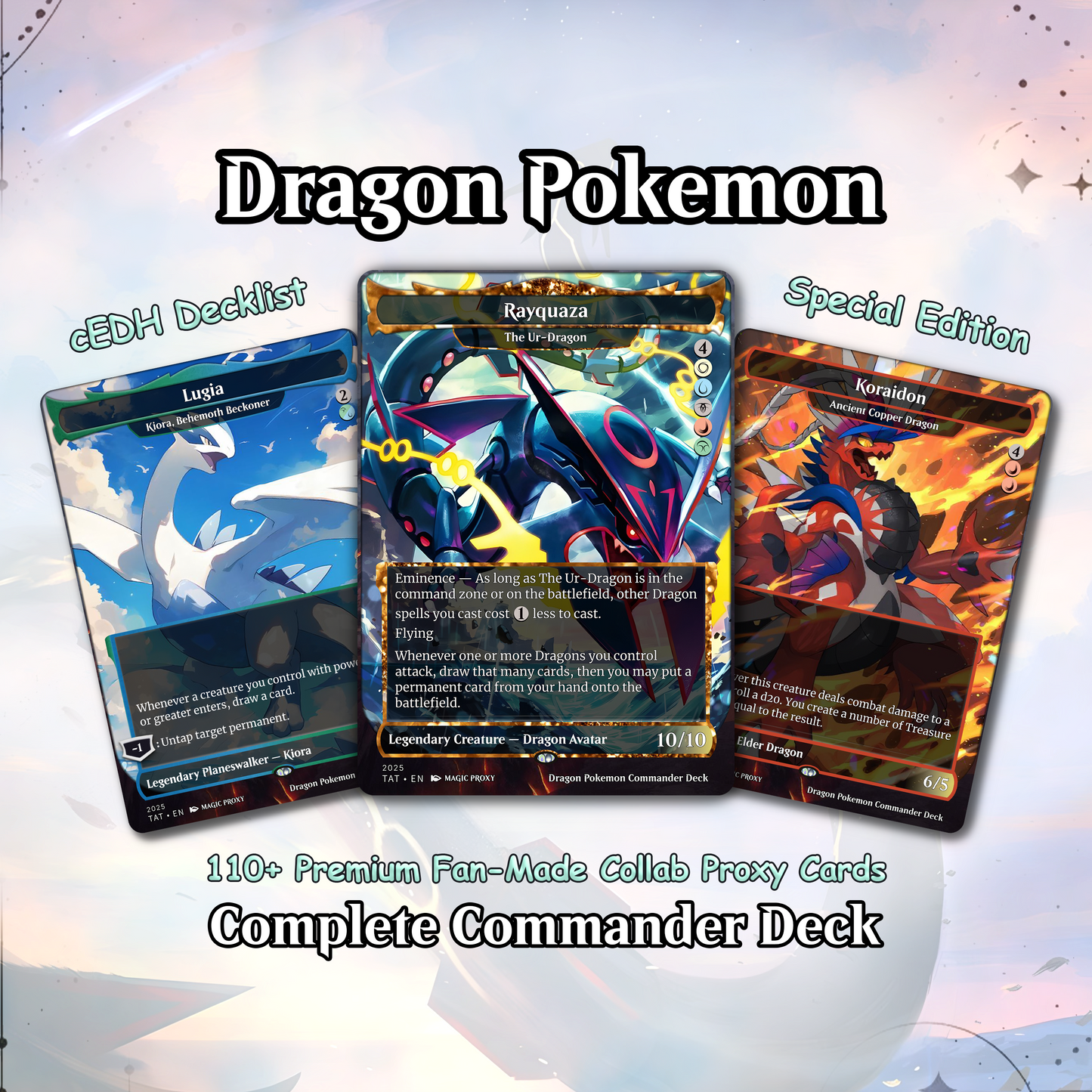 The Ur Dragon MTG Proxy Commander Deck
