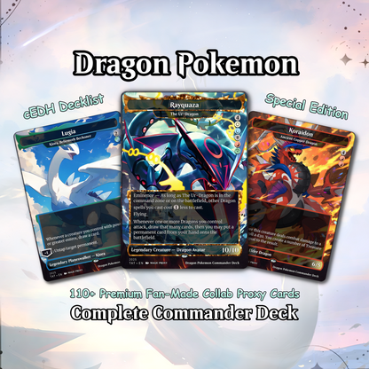 The Ur Dragon MTG Proxy Commander Deck