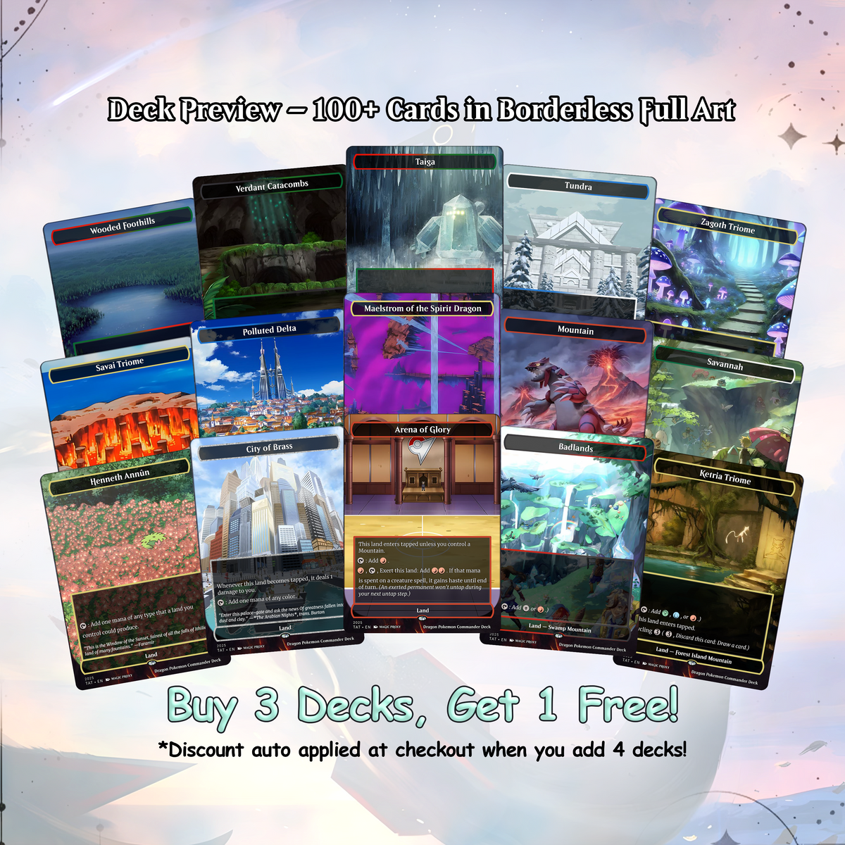 The Ur Dragon MTG Proxy Commander Deck