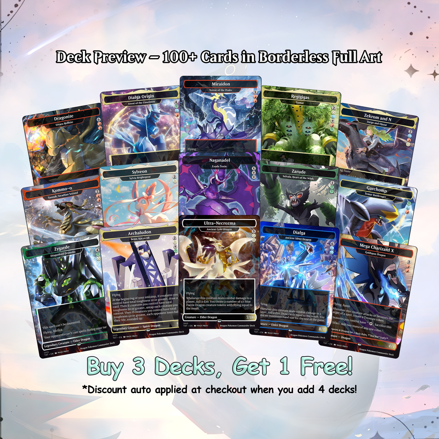 The Ur Dragon MTG Proxy Commander Deck