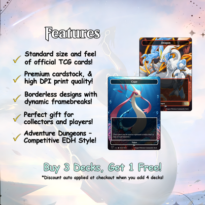 The Ur Dragon MTG Proxy Commander Deck