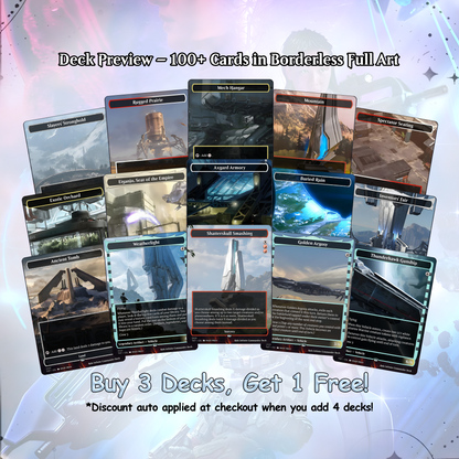 Halo Infinite Commander Deck • Halo Infinite themed Mtg Proxy Deck • Halo Armor • Mtg Deck Box •Proxy Custom Card •MTG Proxy Cards •Edh Deck