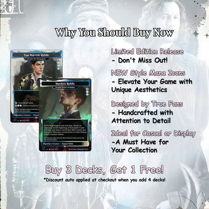 Harry Potter Dumbledore's Army MTG Commander Deck - Complete Custom EDH Deck Magic Proxy Cards Proxies Complete Premium Print Quality