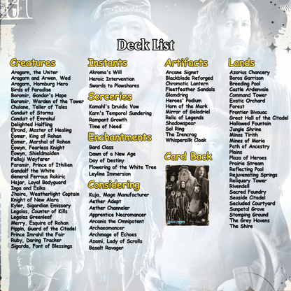 Harry Potter Dumbledore's Army MTG Commander Deck - Complete Custom EDH Deck Magic Proxy Cards Proxies Complete Premium Print Quality