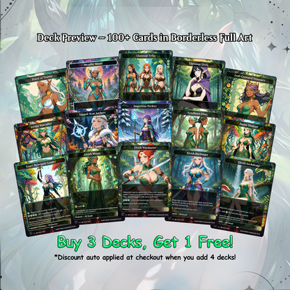 Lathril Elf Tribal Commander Deck | MTG Proxy EDH Deck | 100 Custom MTG Cards & Tokens