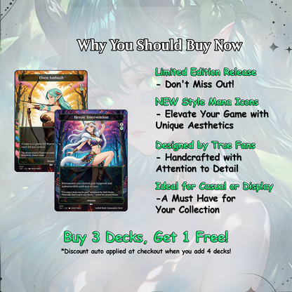 Lathril Elf Tribal Commander Deck | MTG Proxy EDH Deck | 100 Custom MTG Cards & Tokens