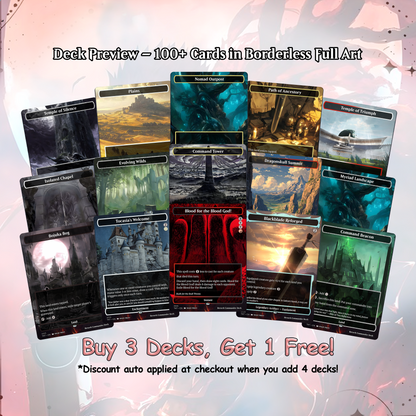 Berserk Fan Deck – Isshin Commander Deck - Anime Proxy – EDH 100+ Cards – Custom Fan Deck
