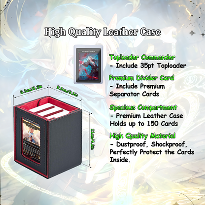 Dungeon Meshi Party Theme / Tarzi Commander Deck / Premium Paper Proxy Deck / 100 cards + tokens / Venture Theme Bracket 4 Edh Magic Deck