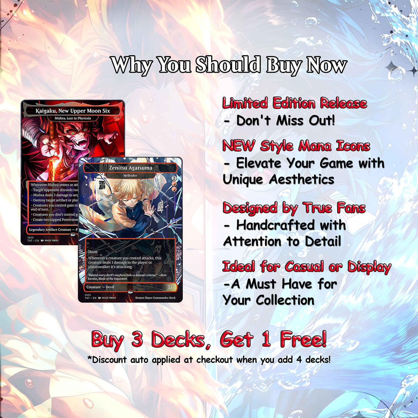 Demon Slayer MTG Commander Deck | Kimetsu no Yaiba EDH