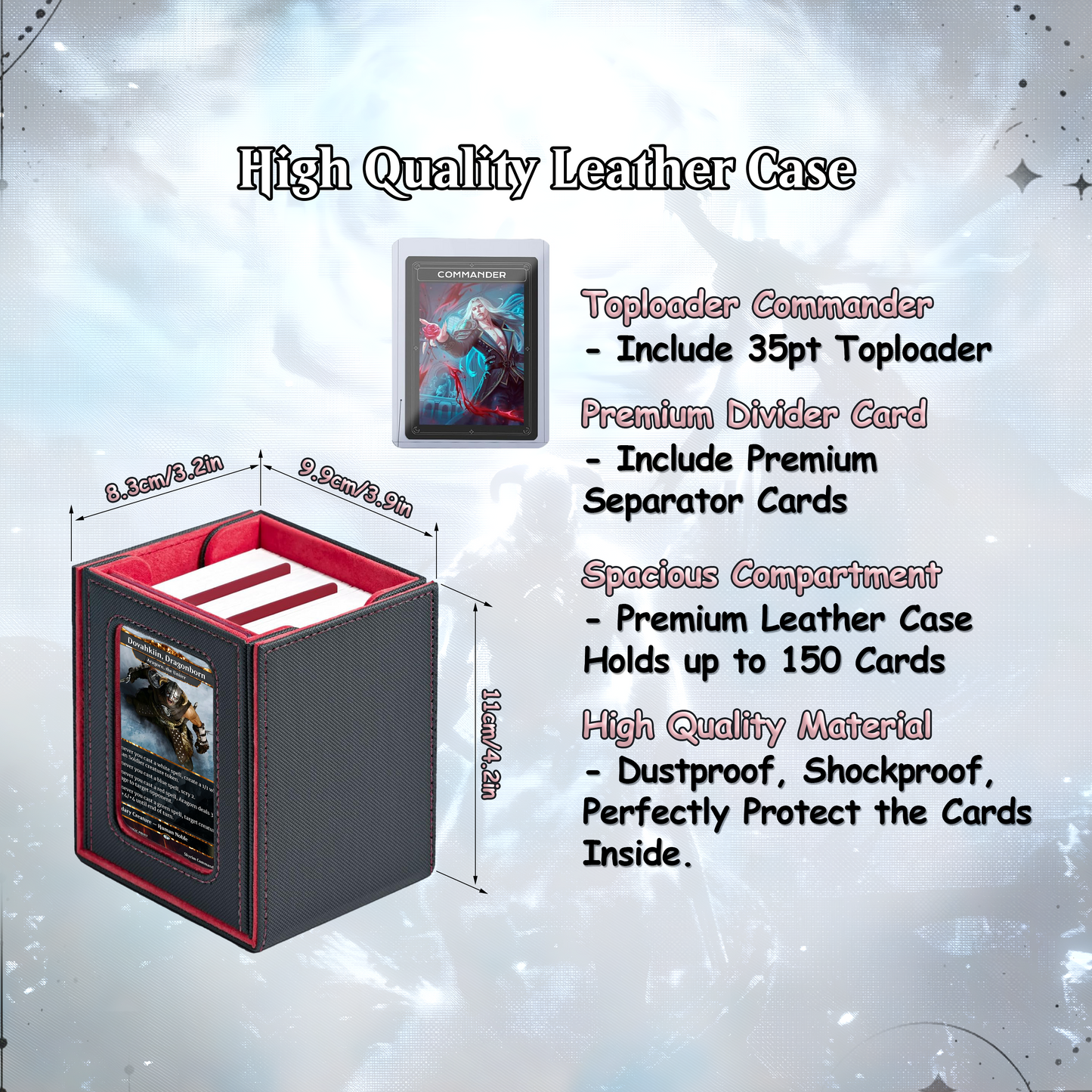 Elden Ring Themed Proxy Dual-Commander Deck, Azorius Control/Voltron, 100+ Unique Cards.