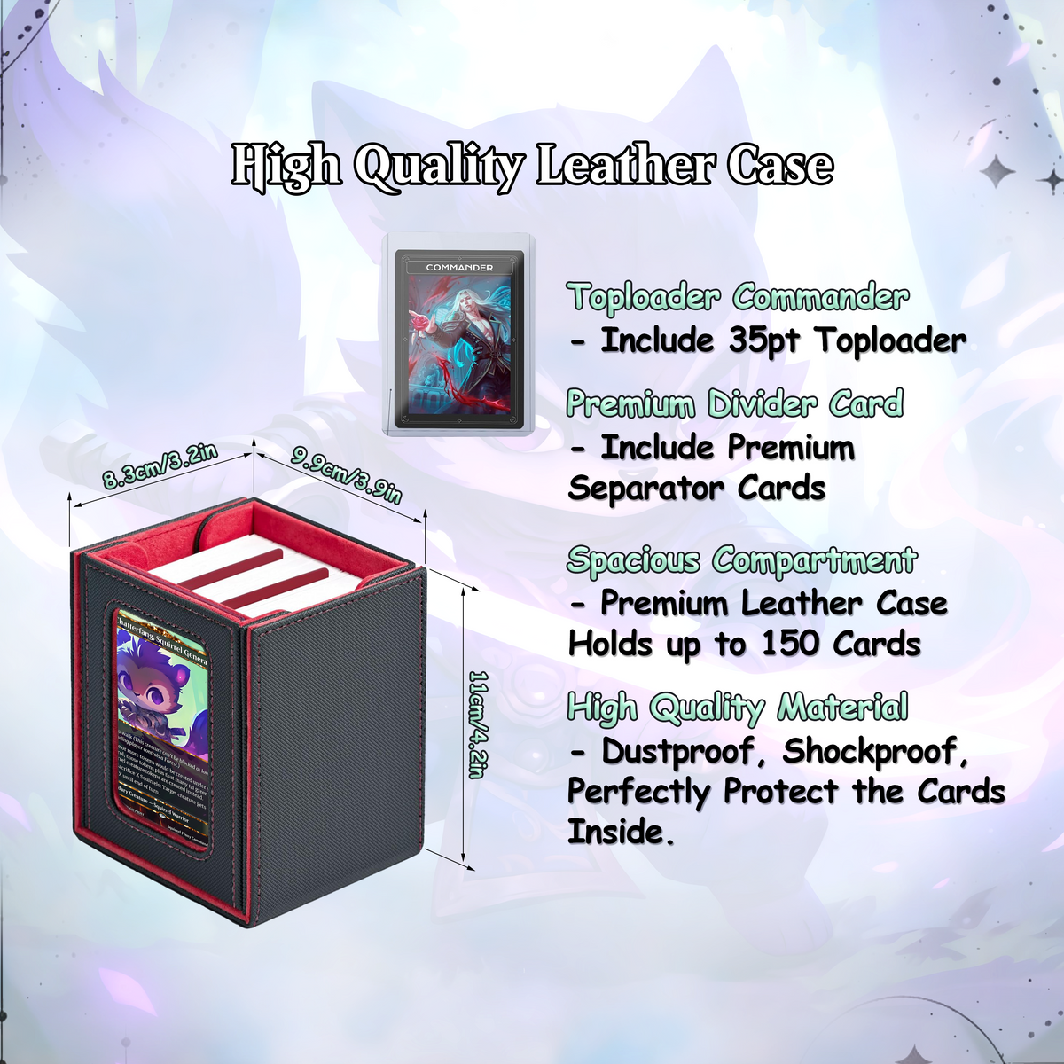 Squirrel Proxy Deck Chatterfang Combo 100 Cards + Sideboard + Tokens | Premium Quality Custom MTG Proxies for EDH Commander