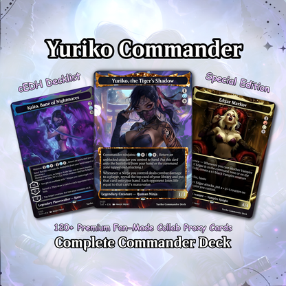 Yuriko Commander Ninja Deck – Custom Cards for Casual Play