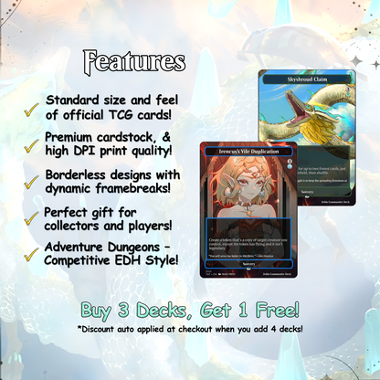 Saviors of Hyrule, 100 Card Proxy Zelda Themed Commander Deck, MTG EDH